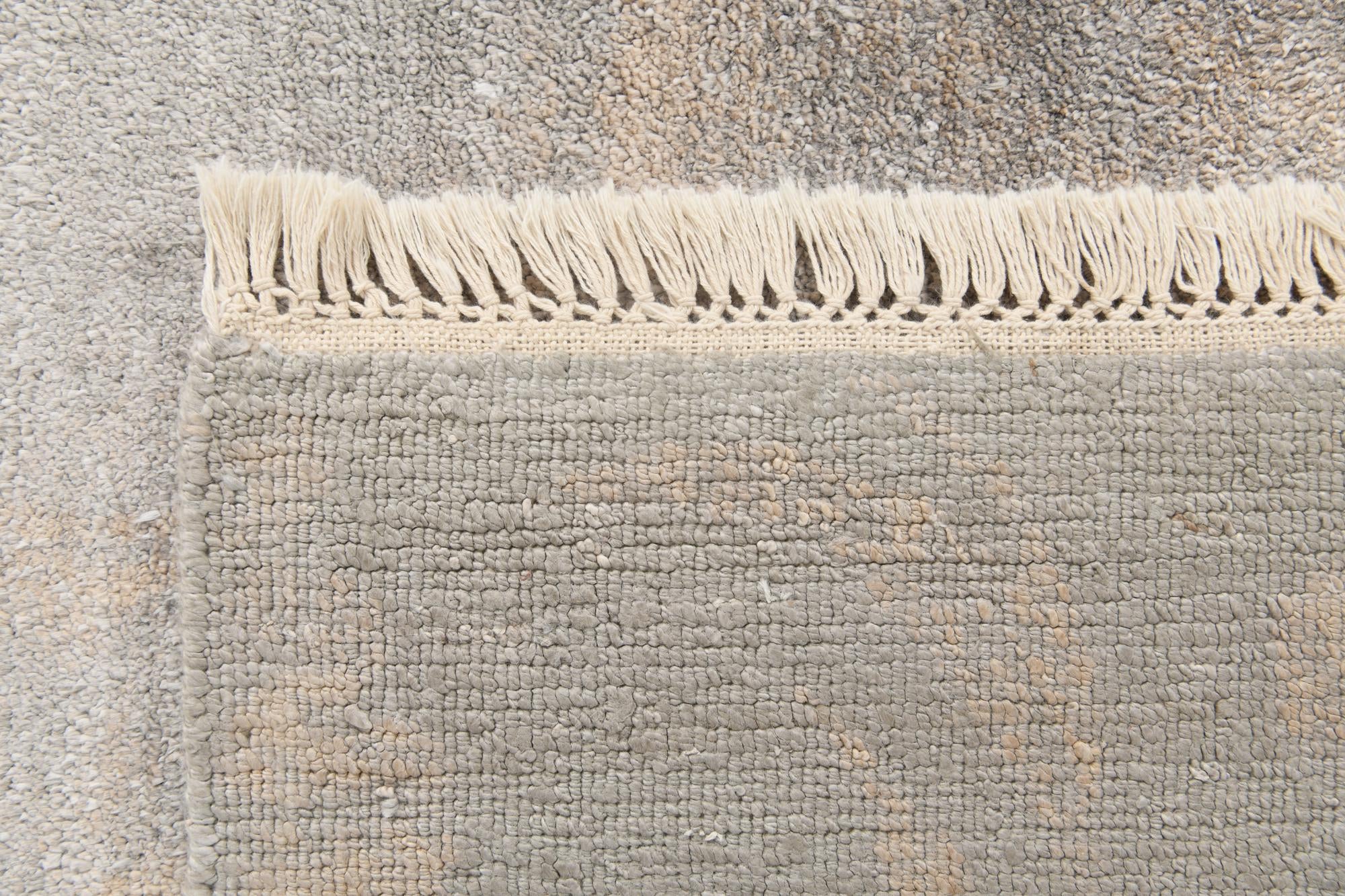 6' 3 x 9' 7 Hand Knotted Darya Wool Rug