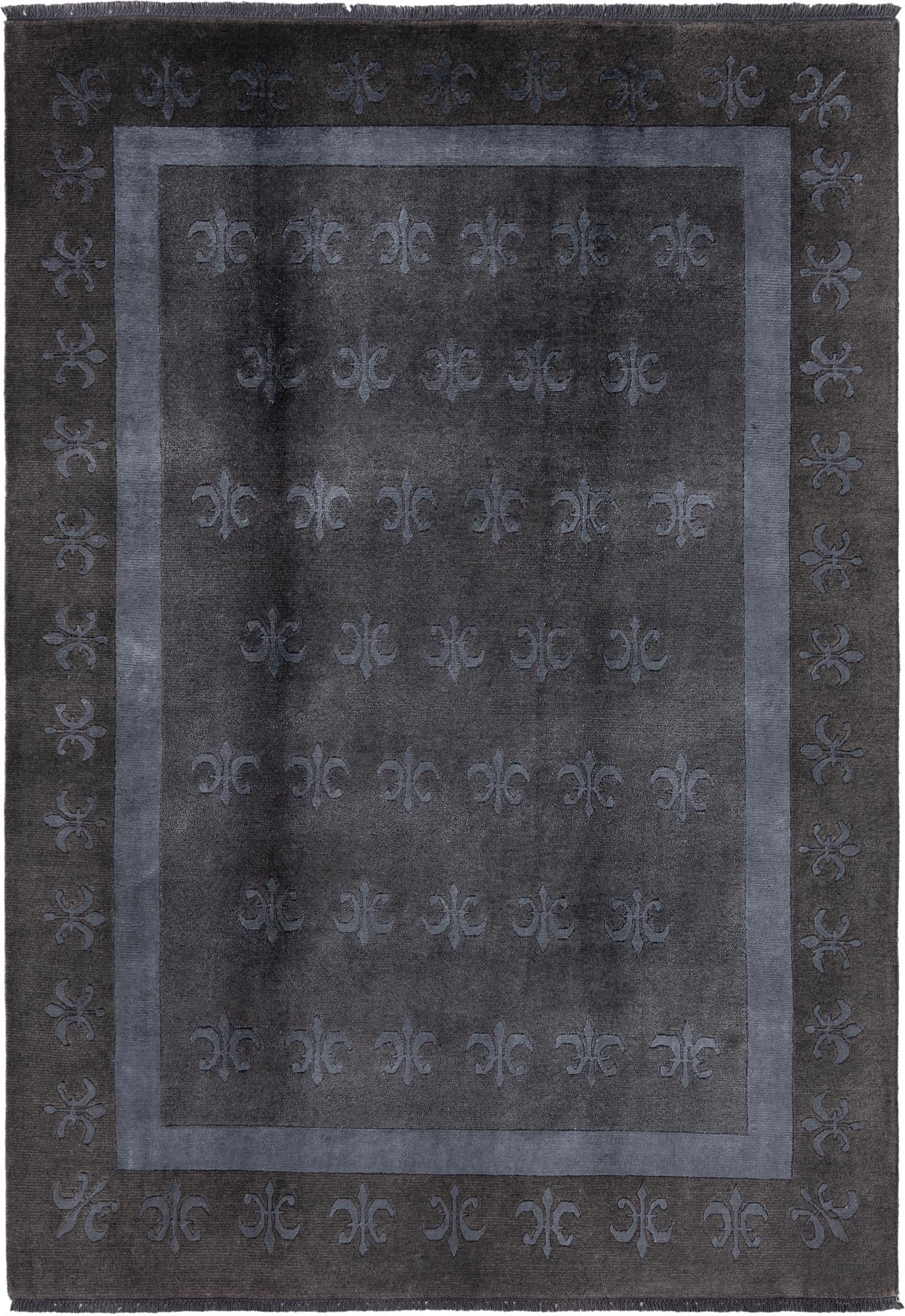 5' 7 x 7' 10 Hand Knotted Darya Wool Rug