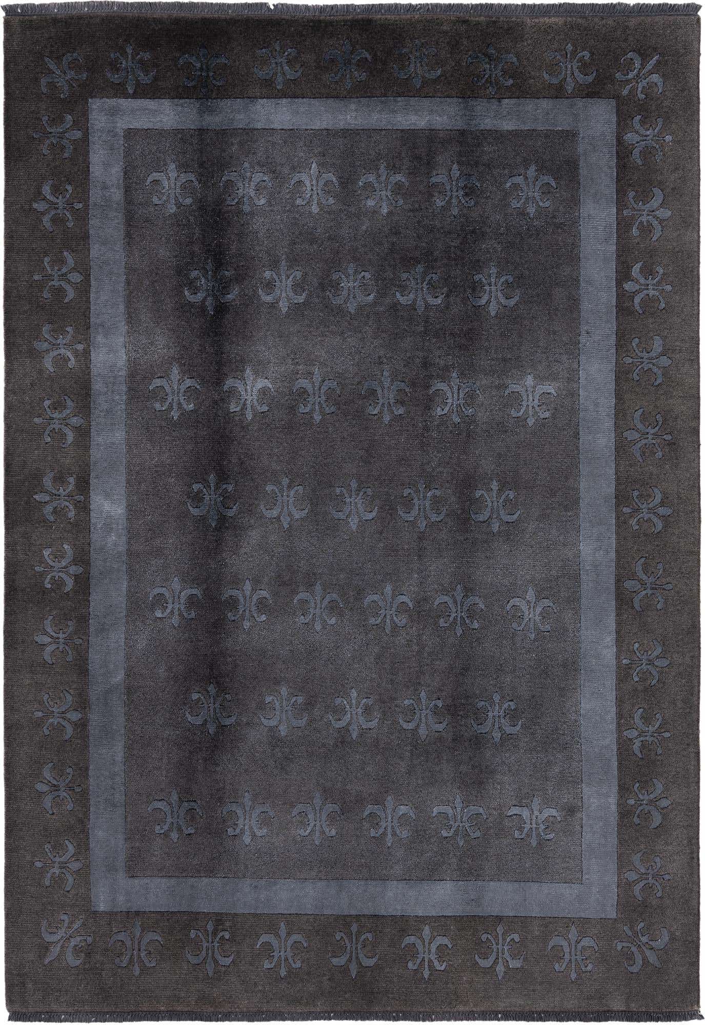5' 7 x 7' 10 Hand Knotted Darya Wool Rug