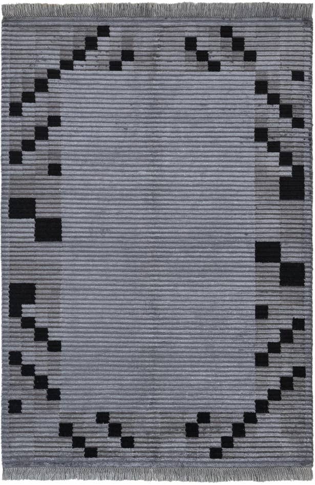 Detail image of 4' x 5' 10 Hand Knotted Darya Wool Rug