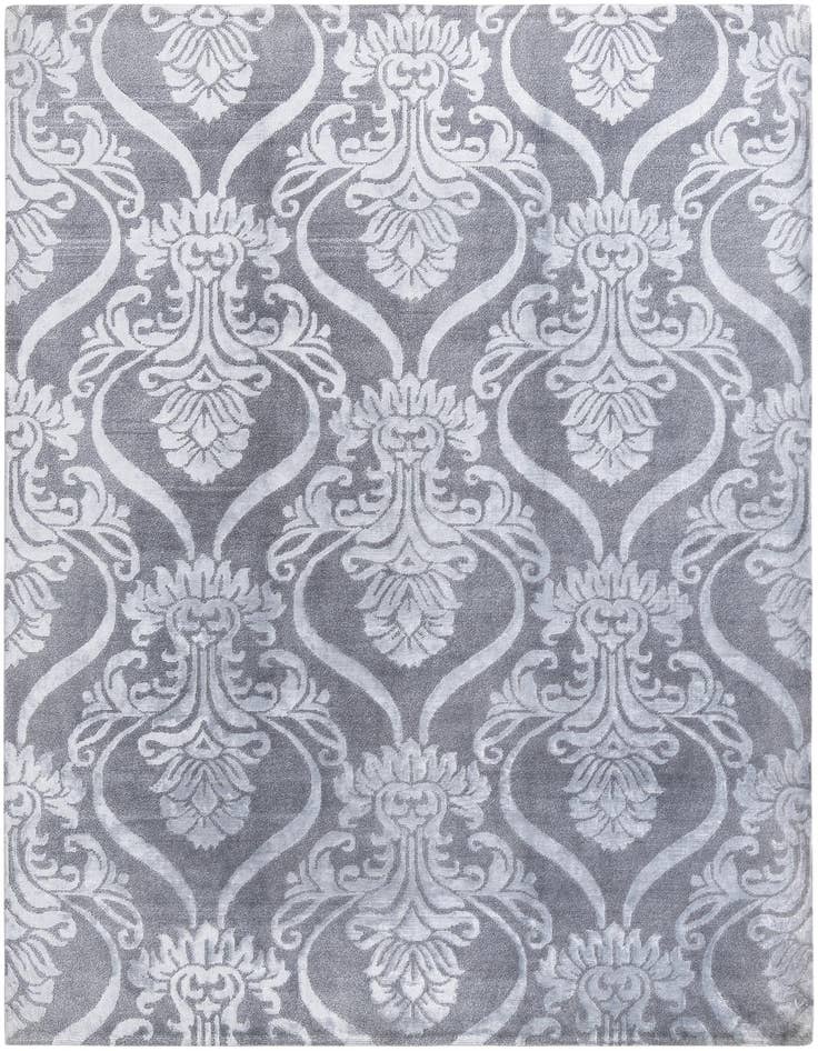 Detail image of 5' 1 x 8' Hand Knotted Darya Wool Rug