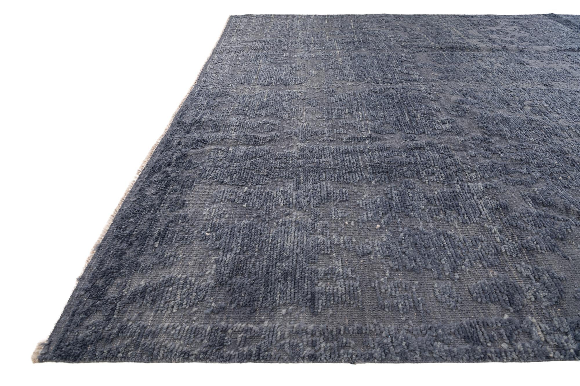 8' 2 x 10' 7 Hand Knotted Darya Wool Rug