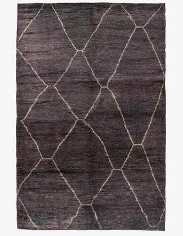 6' 8 x 9' 10 Hand Knotted Darya Wool Rug
