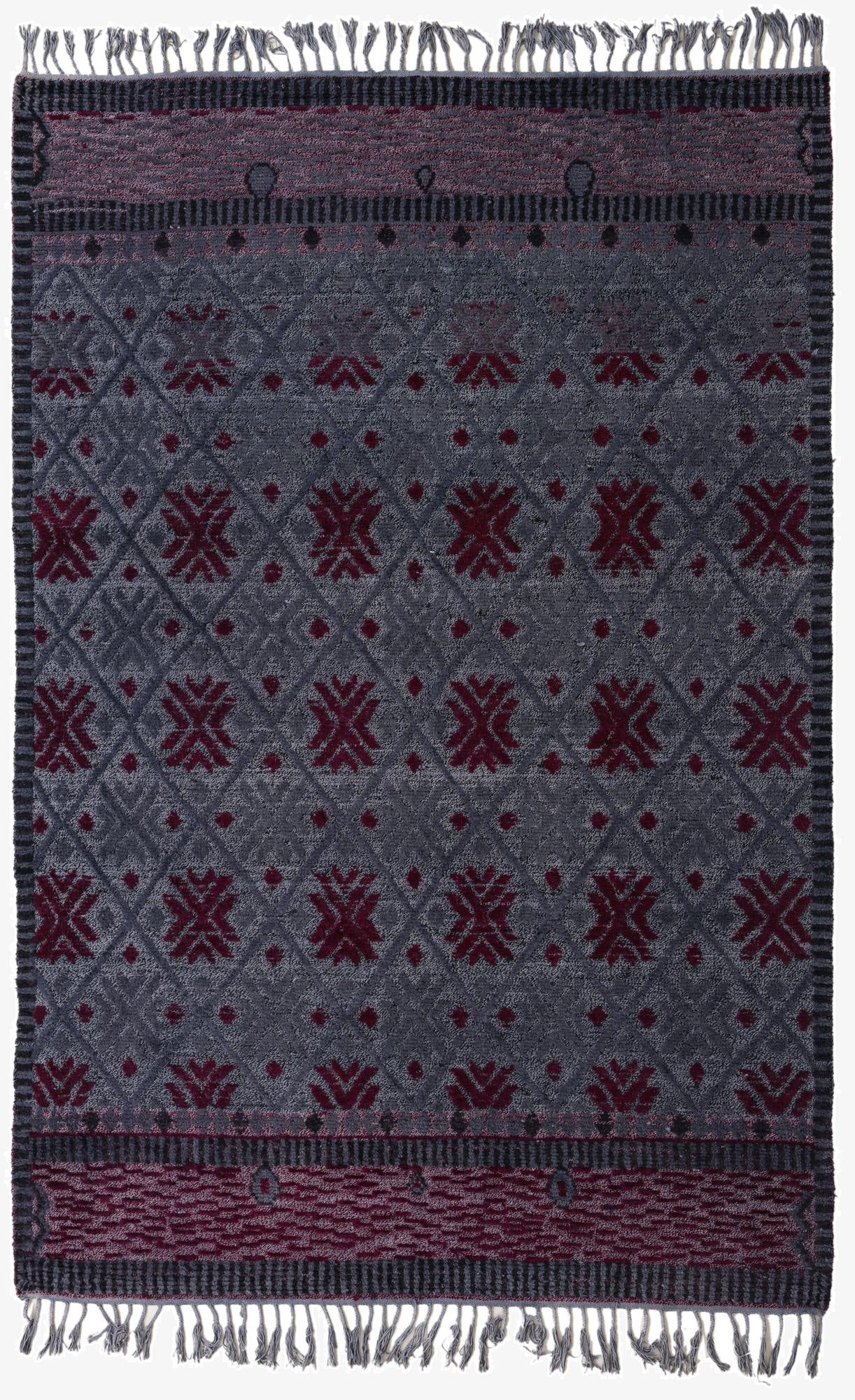 6' 6 x 9' 10  Hand Knotted Darya Wool Rug