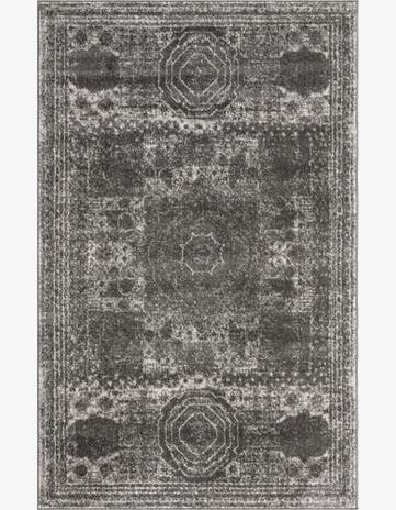 Dark Gray Dover Rug
