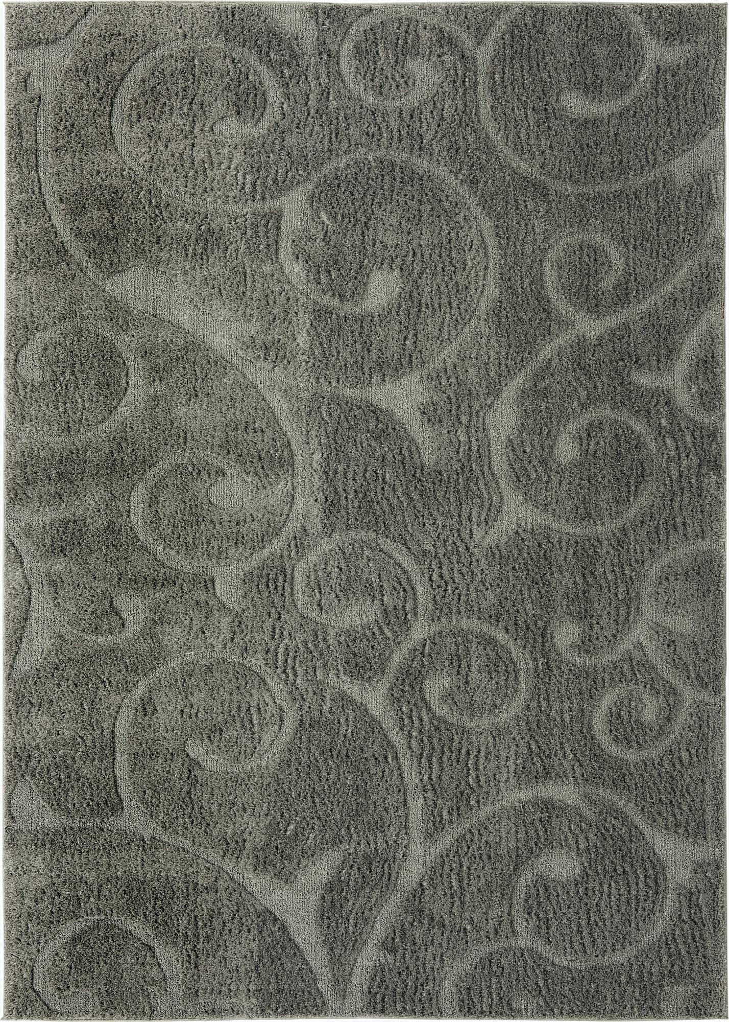 9' x 12' 2 Floral Shag Rug