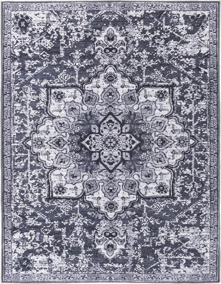 Detail image of 5' 3 x 8' Washable Francesca Rug