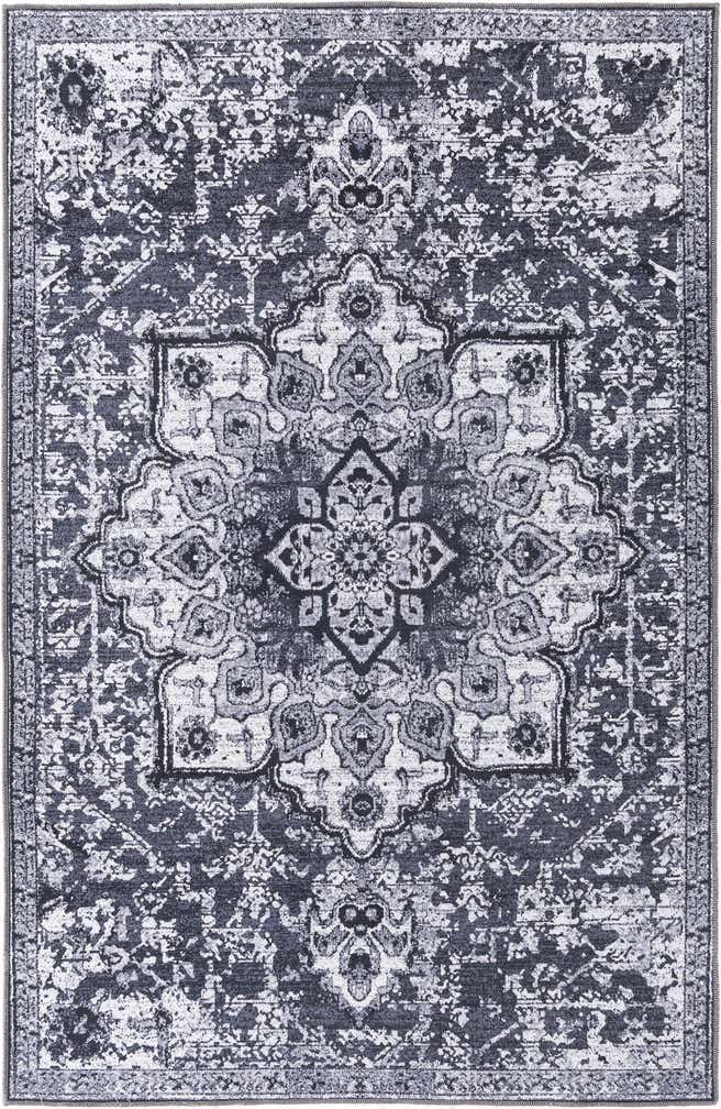 5' 3 x 8' Washable Francesca Rug