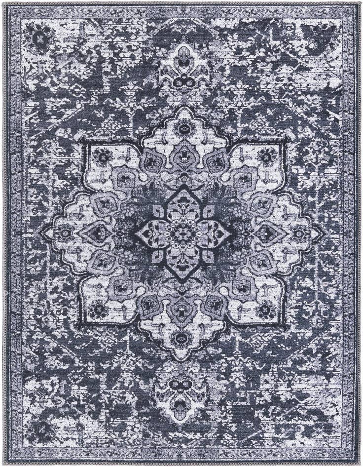 Detail image of 4' x 6' Washable Francesca Rug
