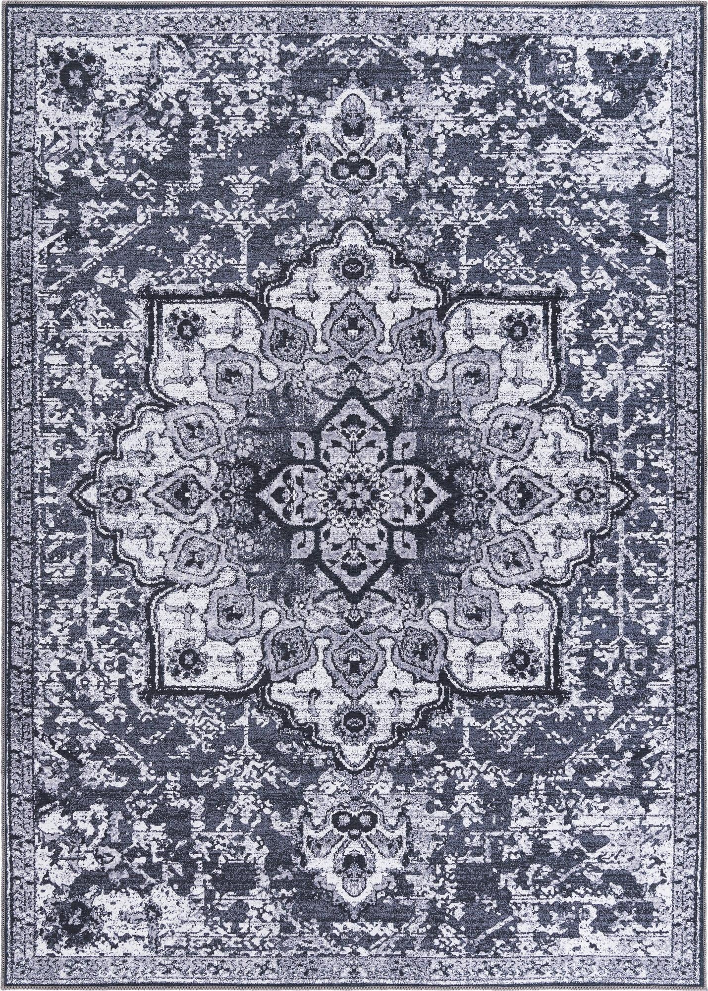 Primary image  7' 10 x 11'  Washable Francesca Rug