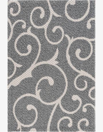 Dark Gray Georgia Rug