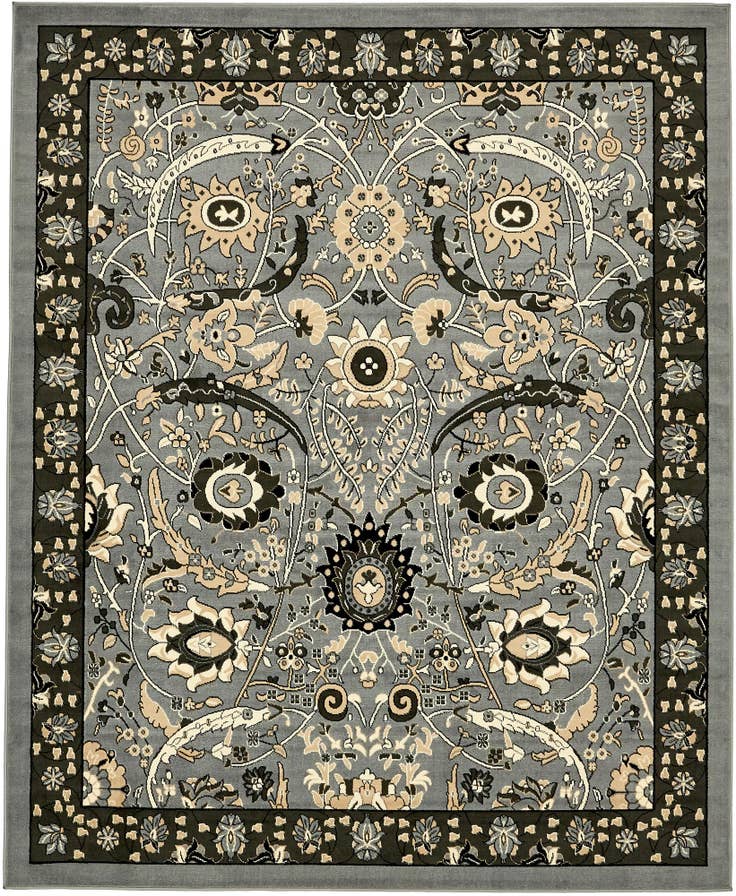 Detail image of 7' 10 x 10' Isfahan Design Rug