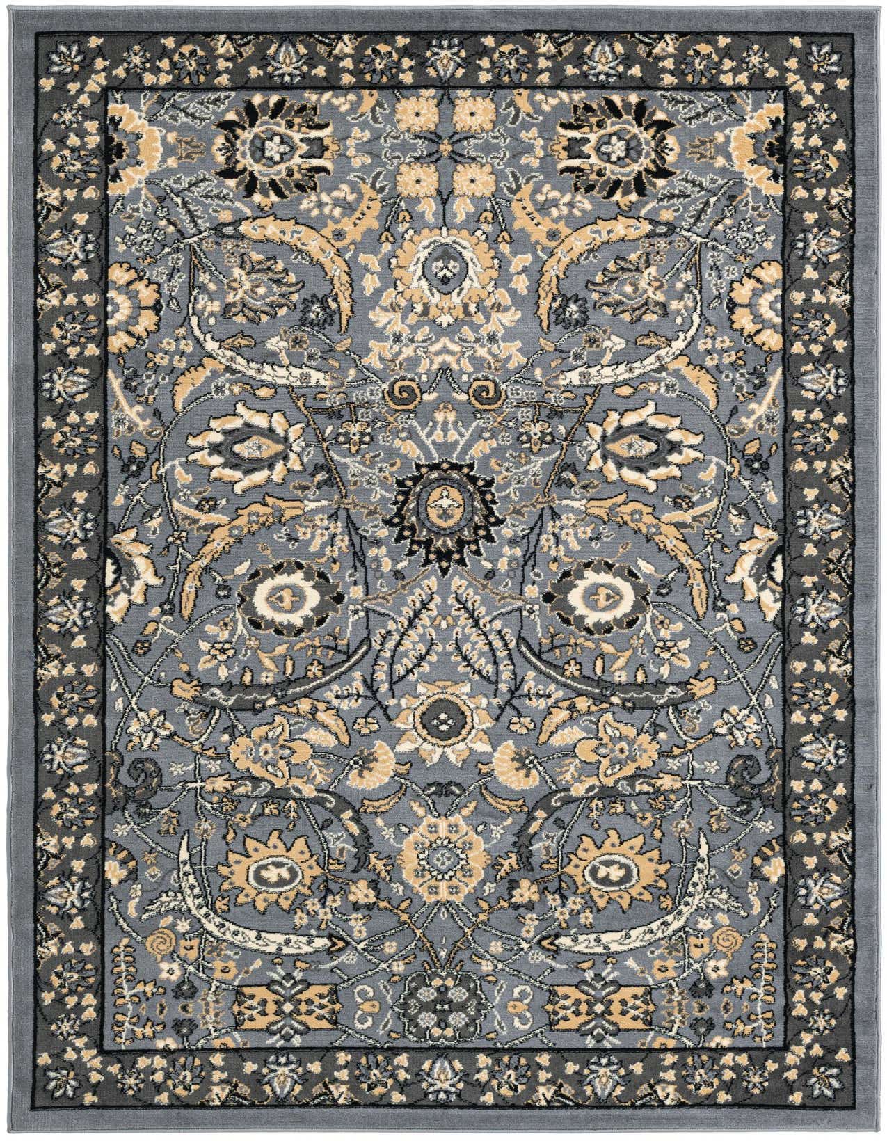 5' 3 x 8' Isfahan Design Rug