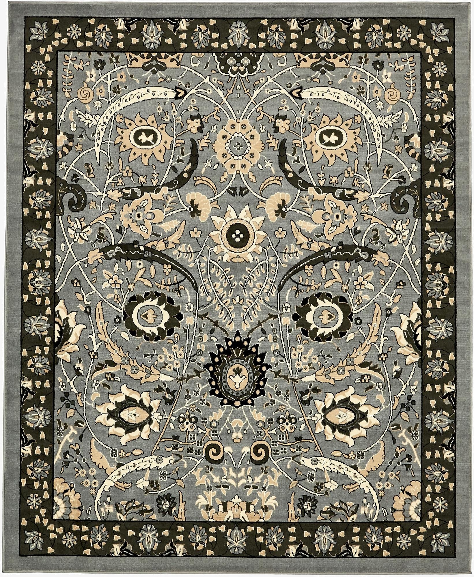 Primary image 7' 10 x 10' Isfahan Design Rug