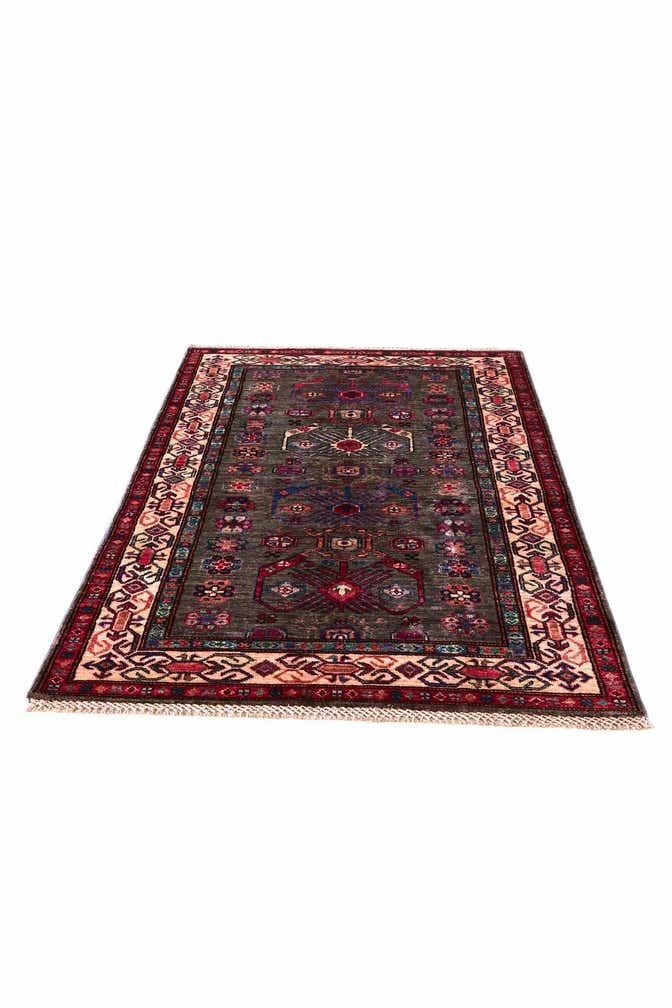 3' 2 x 5' Hand Knotted Kazak Rug