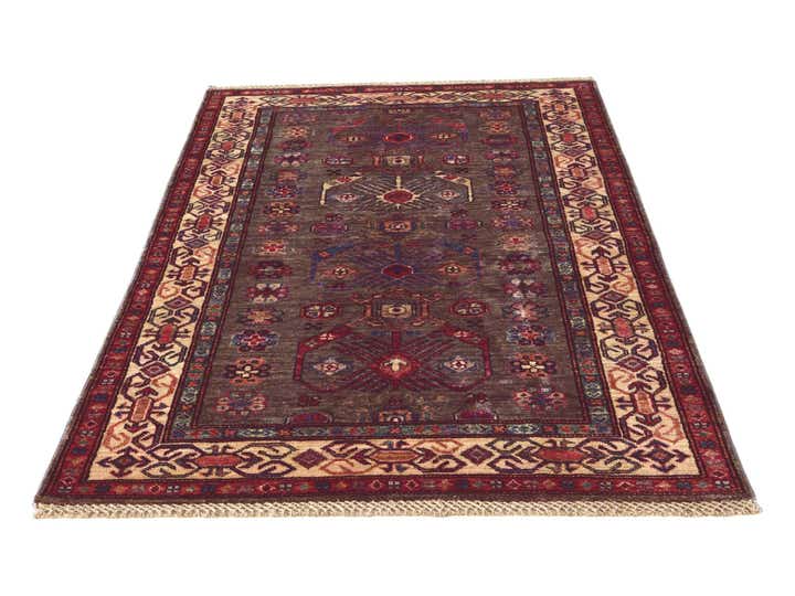 3' 2 x 5' Hand Knotted Kazak Rug