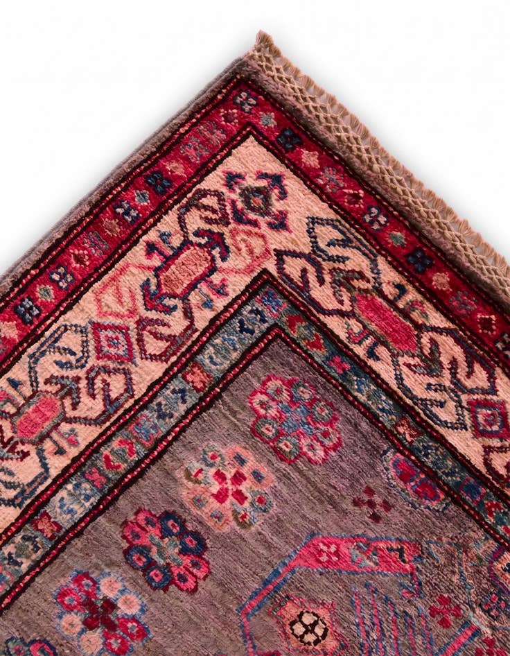Detail image of 3' 2 x 5' Hand Knotted Kazak Rug