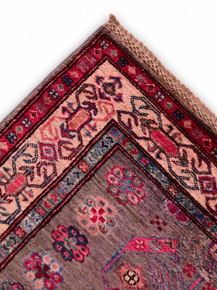 Detail image of 3' 2 x 5' Hand Knotted Kazak Rug