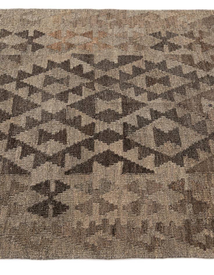 Detail image of 3' 5 x 5' 2  Hand Woven Kilim Maymana Wool Rug