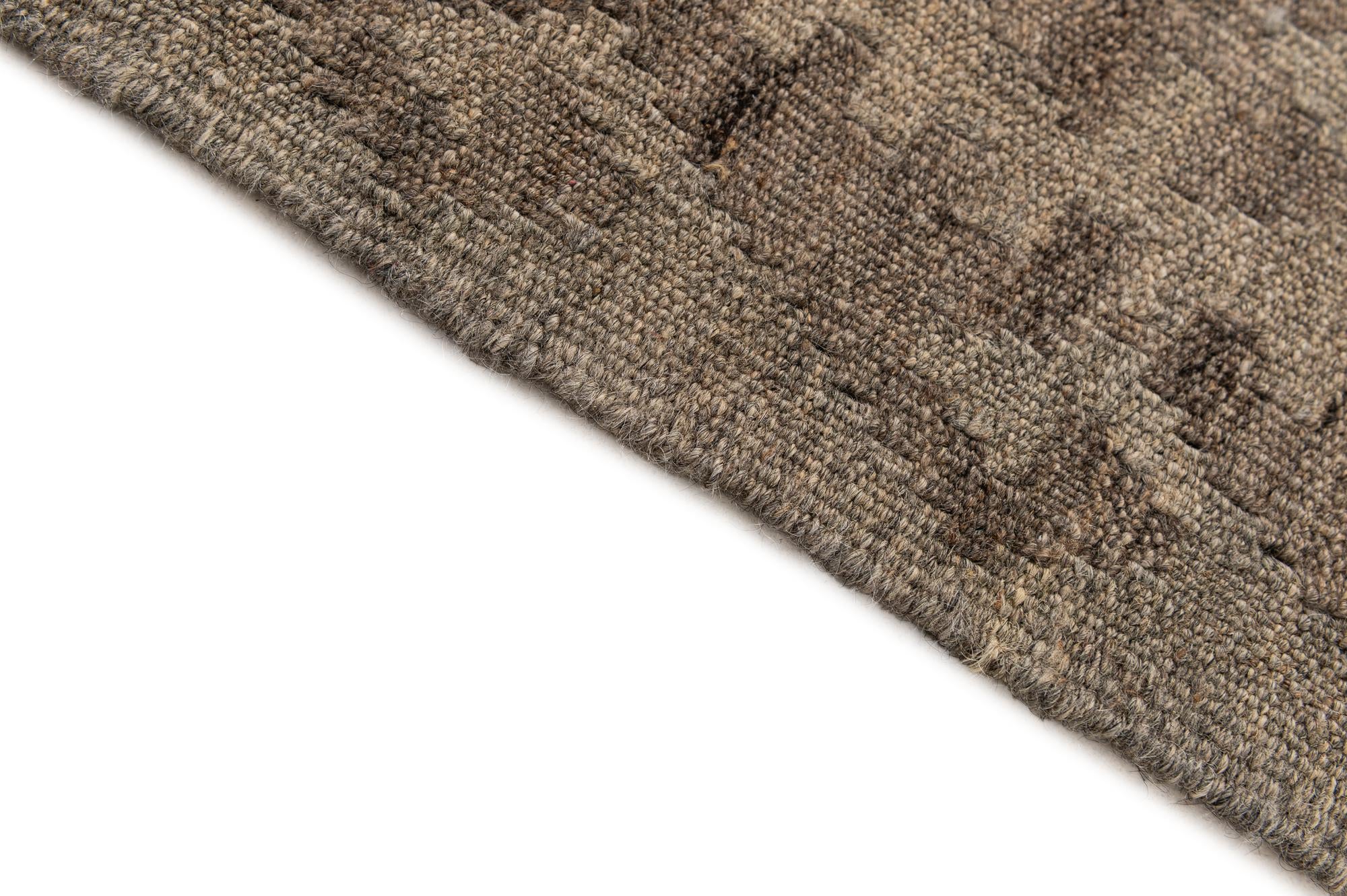 3' 5 x 5' 2 Hand Woven Kilim Maymana Wool Rug