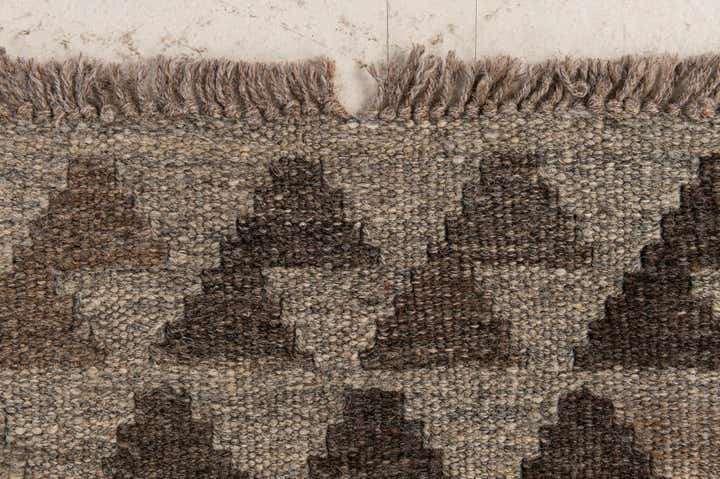 3' 5 x 5' 2 Hand Woven Kilim Maymana Wool Rug