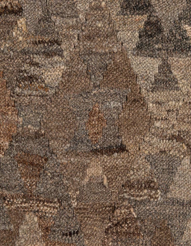 Detail image of 2' 10 x 3' 11  Hand Woven Kilim Maymana Wool Rug