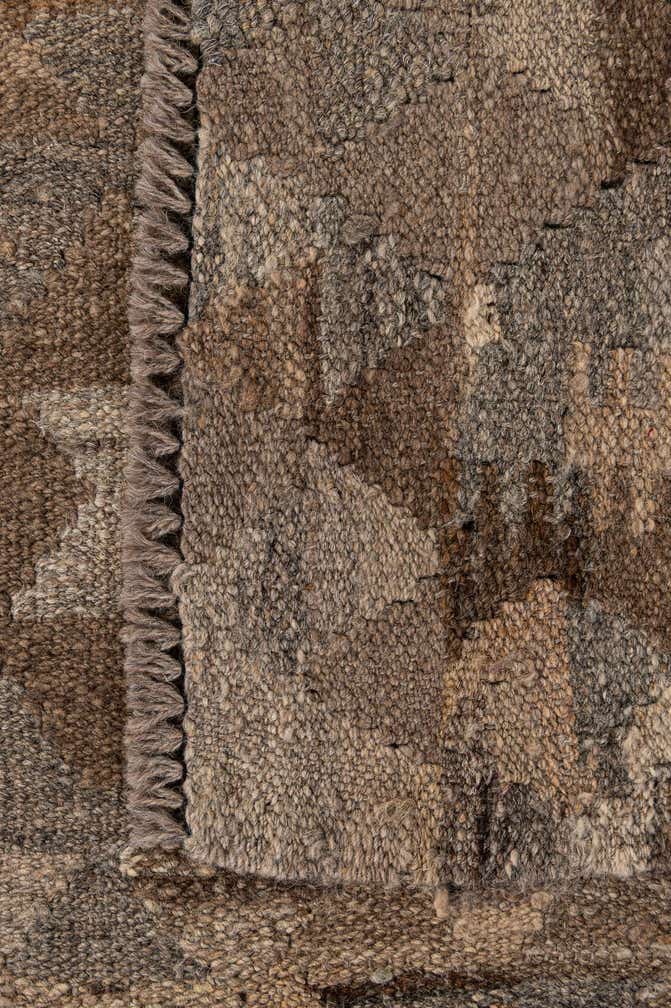 2' 10 x 3' 11 Hand Woven Kilim Maymana Wool Rug