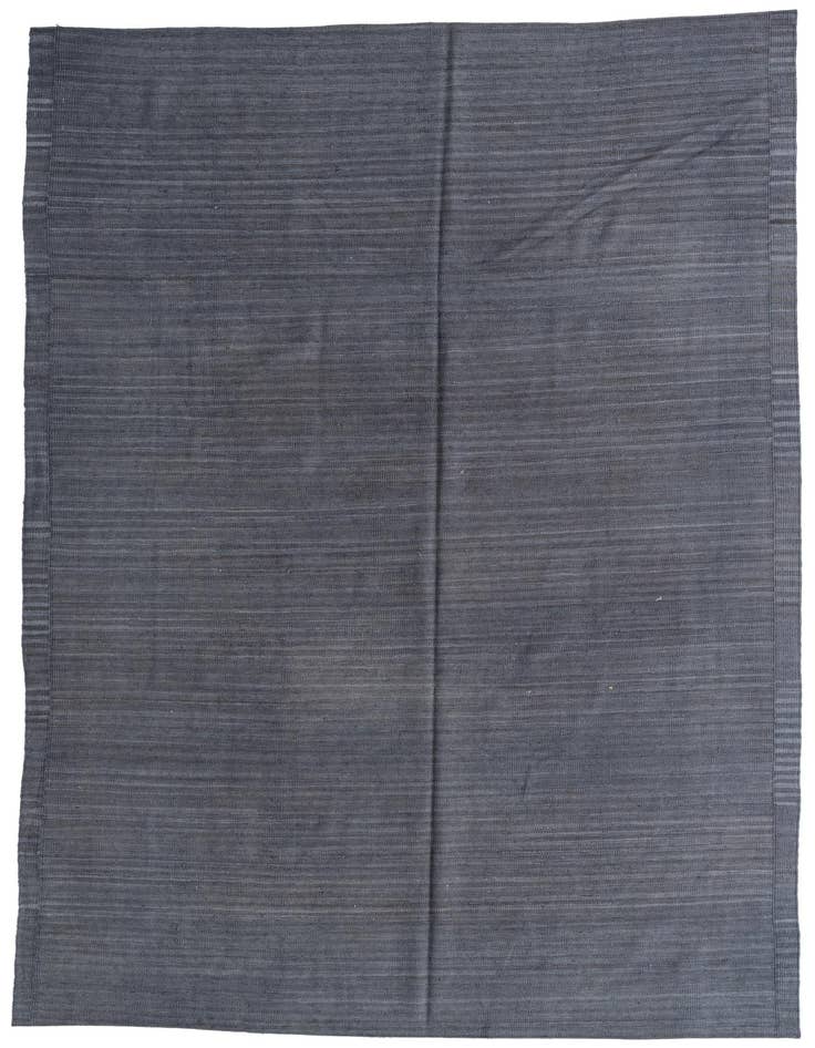 Detail image of 6' 8 x 9' 8 Hand Woven Kilim Modern Wool Rug