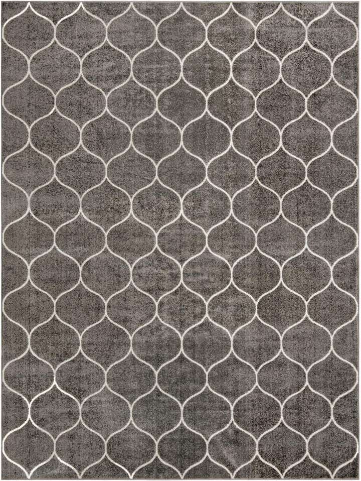 9' x 12' Lattice Frieze Rug