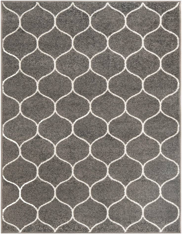 Detail image of 4' x 6' Lattice Frieze Rug