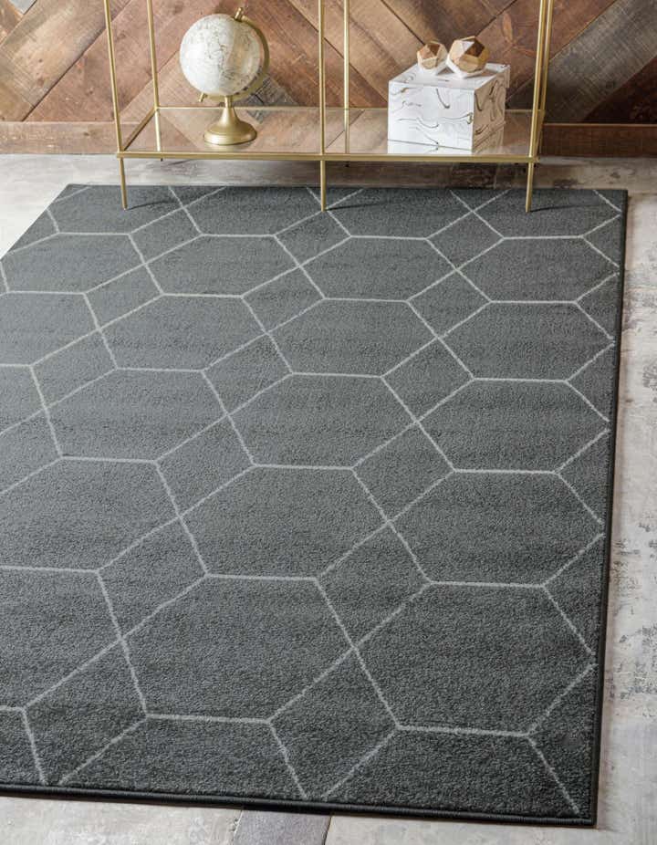 4' x 6' Lattice Frieze Rug