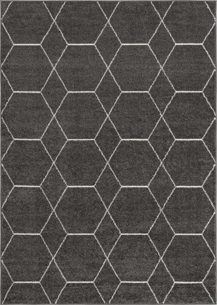 7' 10 x 11' Lattice Frieze Rug