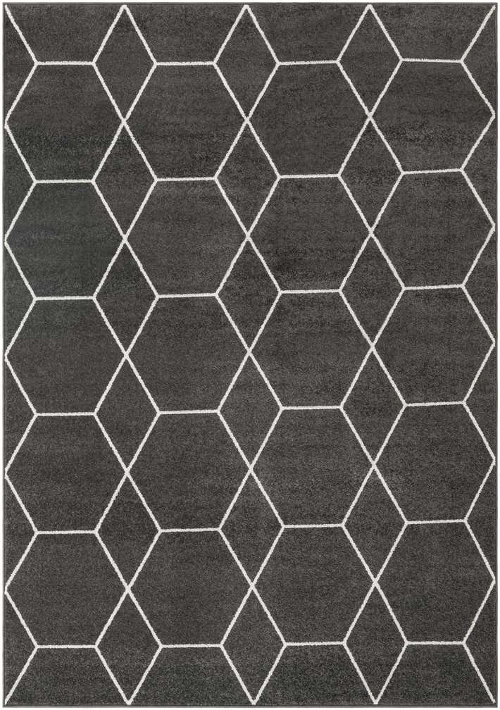 7' x 10' Lattice Frieze Rug