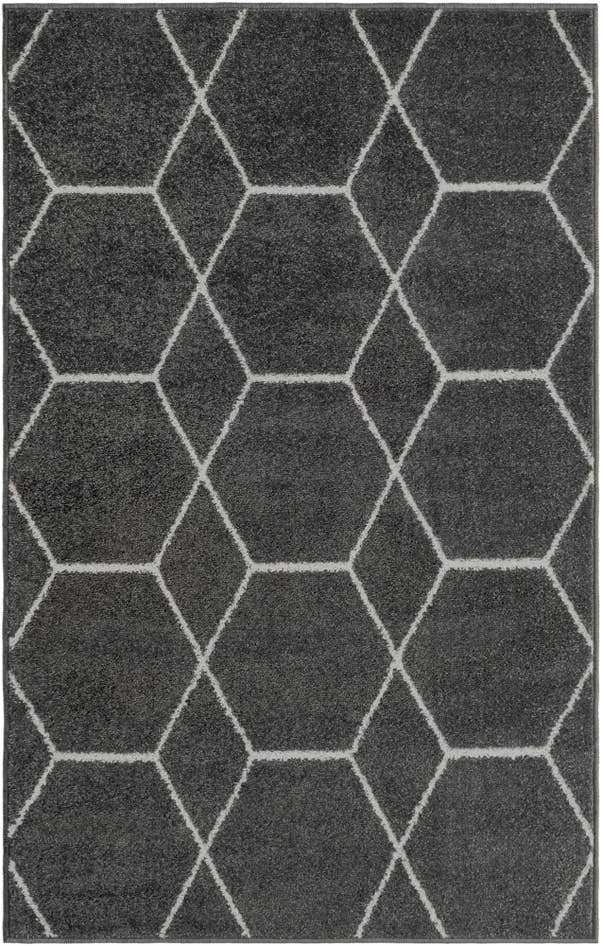 Detail image of 3' x 5' 3 Lattice Frieze Rug