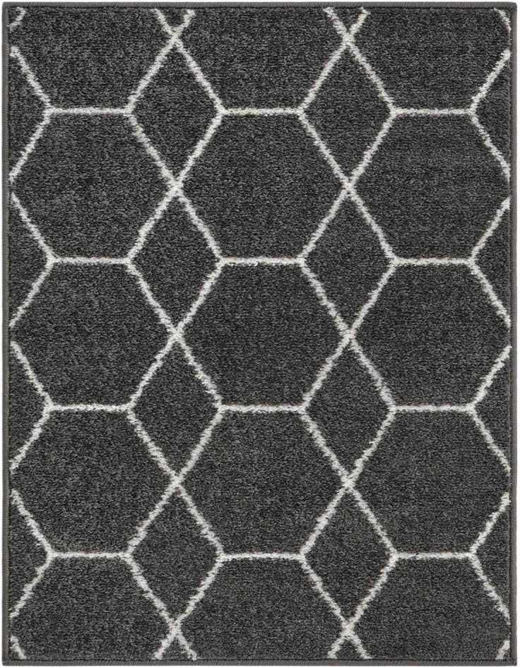 Detail image of 2' x 3' Lattice Frieze Rug