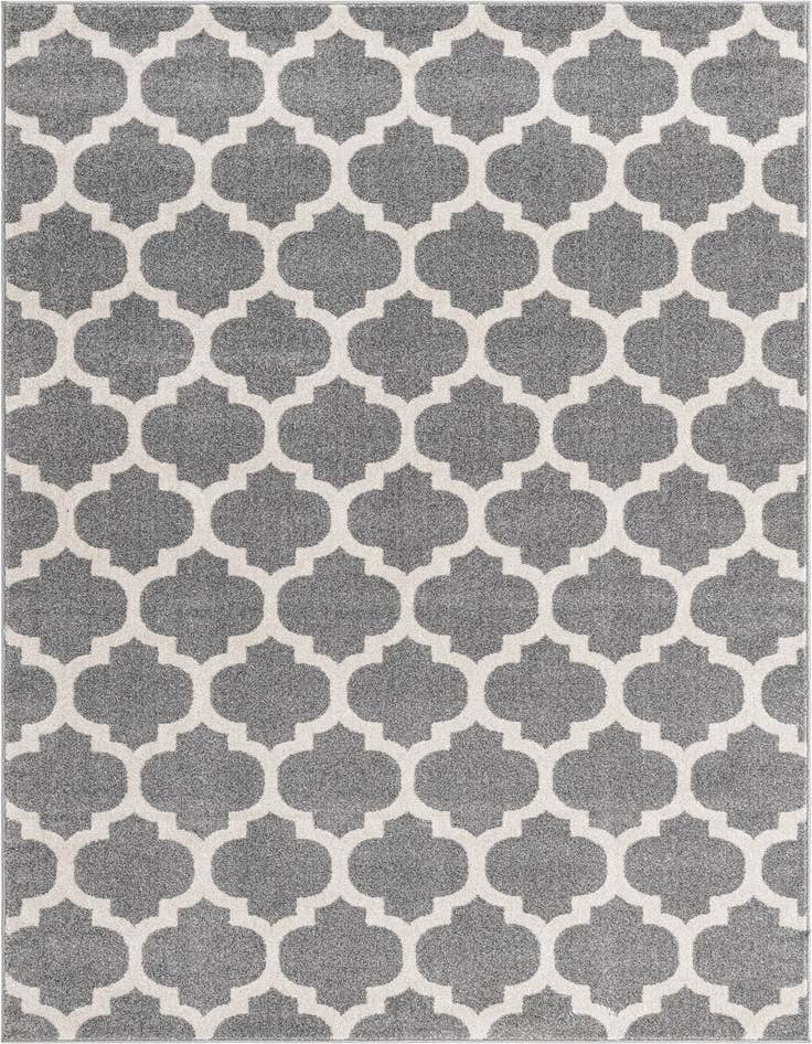 Detail image of 5' 3 x 8' Lattice Rug