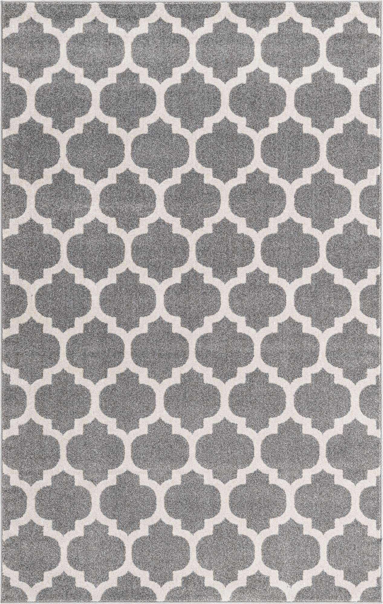 5' 3 x 8' Lattice Rug