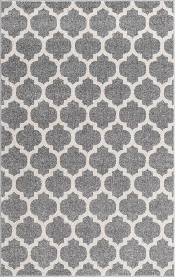 Detail image of 5' 3 x 8' Lattice Rug