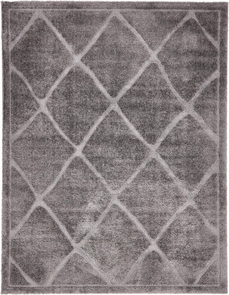 Detail image of 9' x 12' 2 Lattice Shag Rug