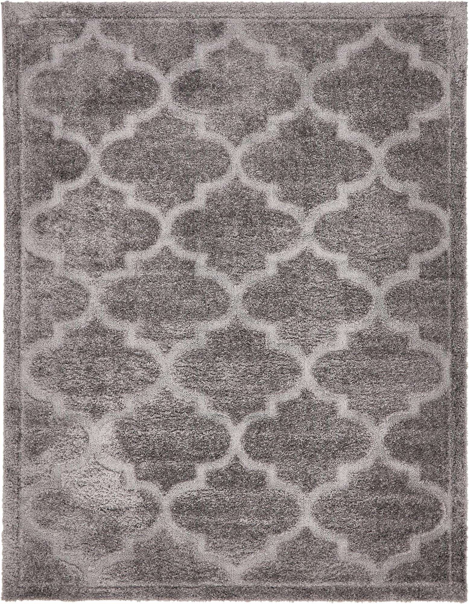 8' x 10' Lattice Shag Rug