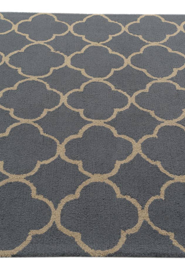 Detail image of 5' x 8' Luna Wool Rug