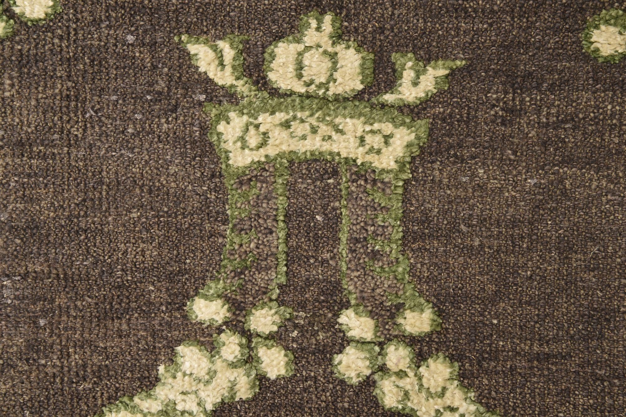 7' 10 x 10' Hand Knotted Luna Rug