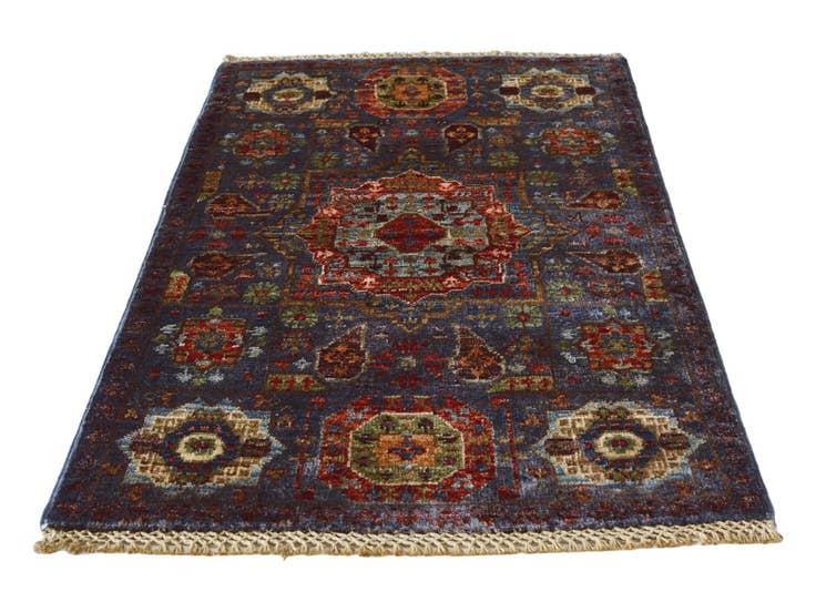Detail image of 2' x 3' 3 Hand Knotted Mamluk Ziegler Rug