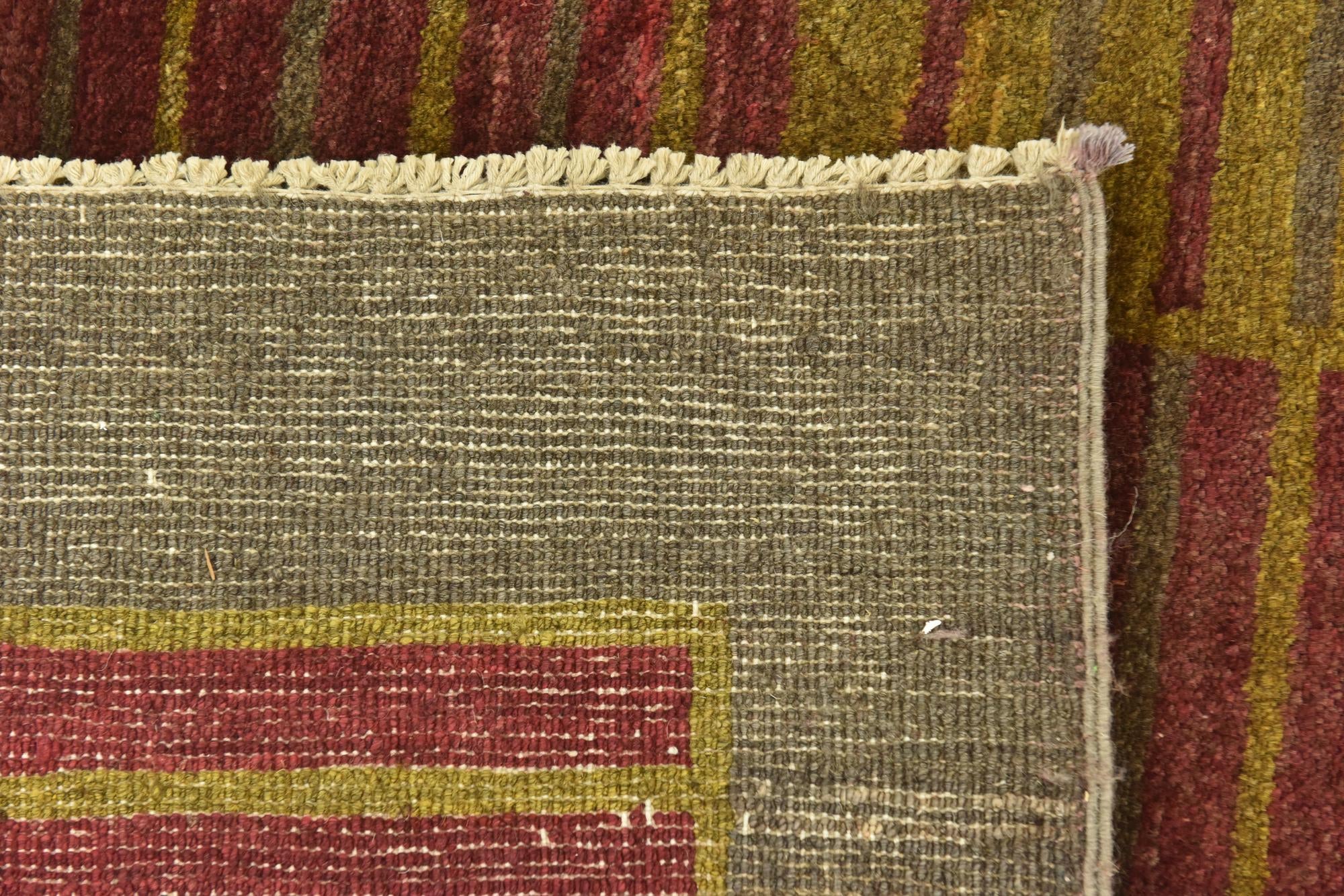 6' 8 x 9' 9 Hand Knotted Modern Ziegler Rug