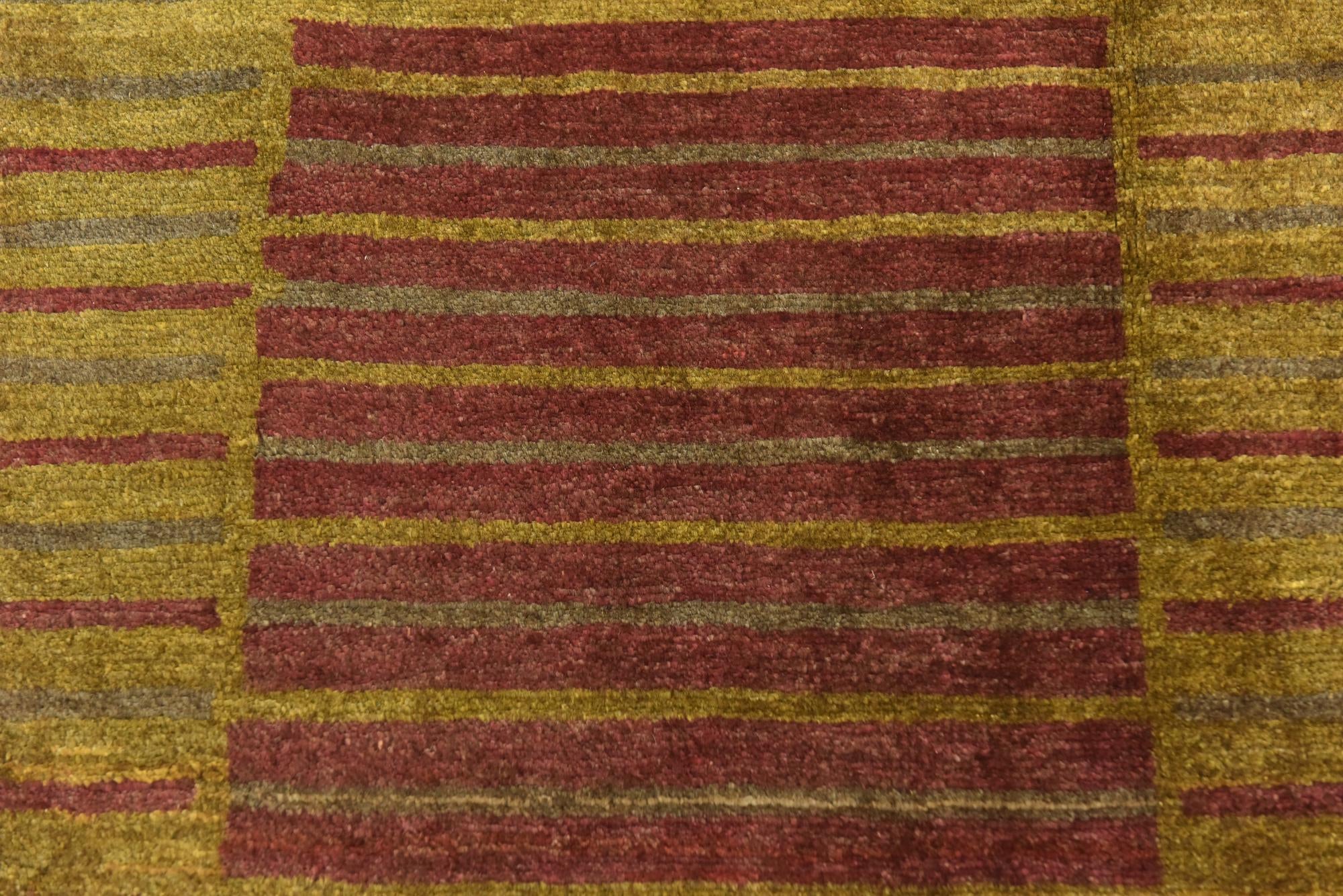 6' 8 x 9' 9 Hand Knotted Modern Ziegler Rug
