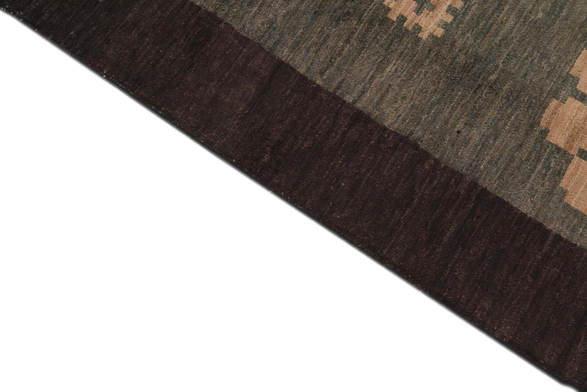 5' 9 x 7' 10 Hand Knotted Modern Ziegler Rug