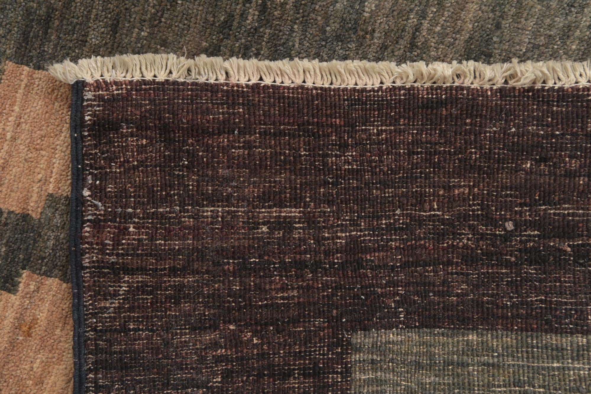 5' 9 x 7' 10 Hand Knotted Modern Ziegler Rug