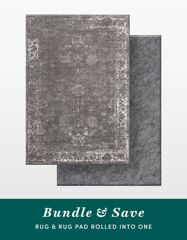 Detail image of 6' x 9' Monte Carlo Rug With Pad Bundle