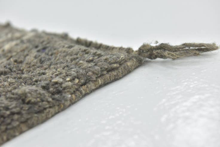 Detail image of 3' 10 x 6' 9 Hand Knotted Moroccan Wool Rug