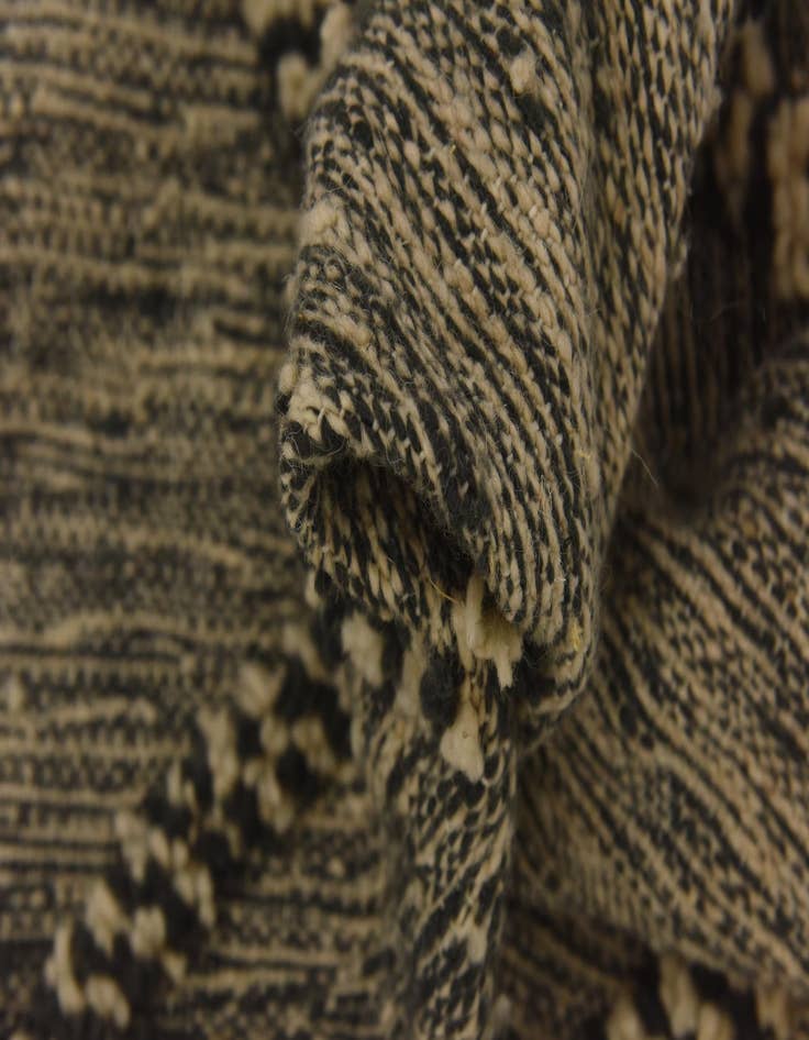 Detail image of 4' 11 x 8' 4  Hand Knotted Moroccan Wool Rug